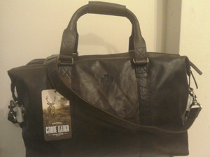 buffalo leather holdall