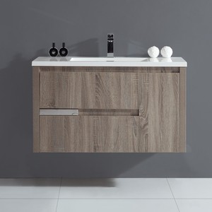 New Ove Decors Davidci 40 In Taupe Single Sink Wood Vanity Ebay