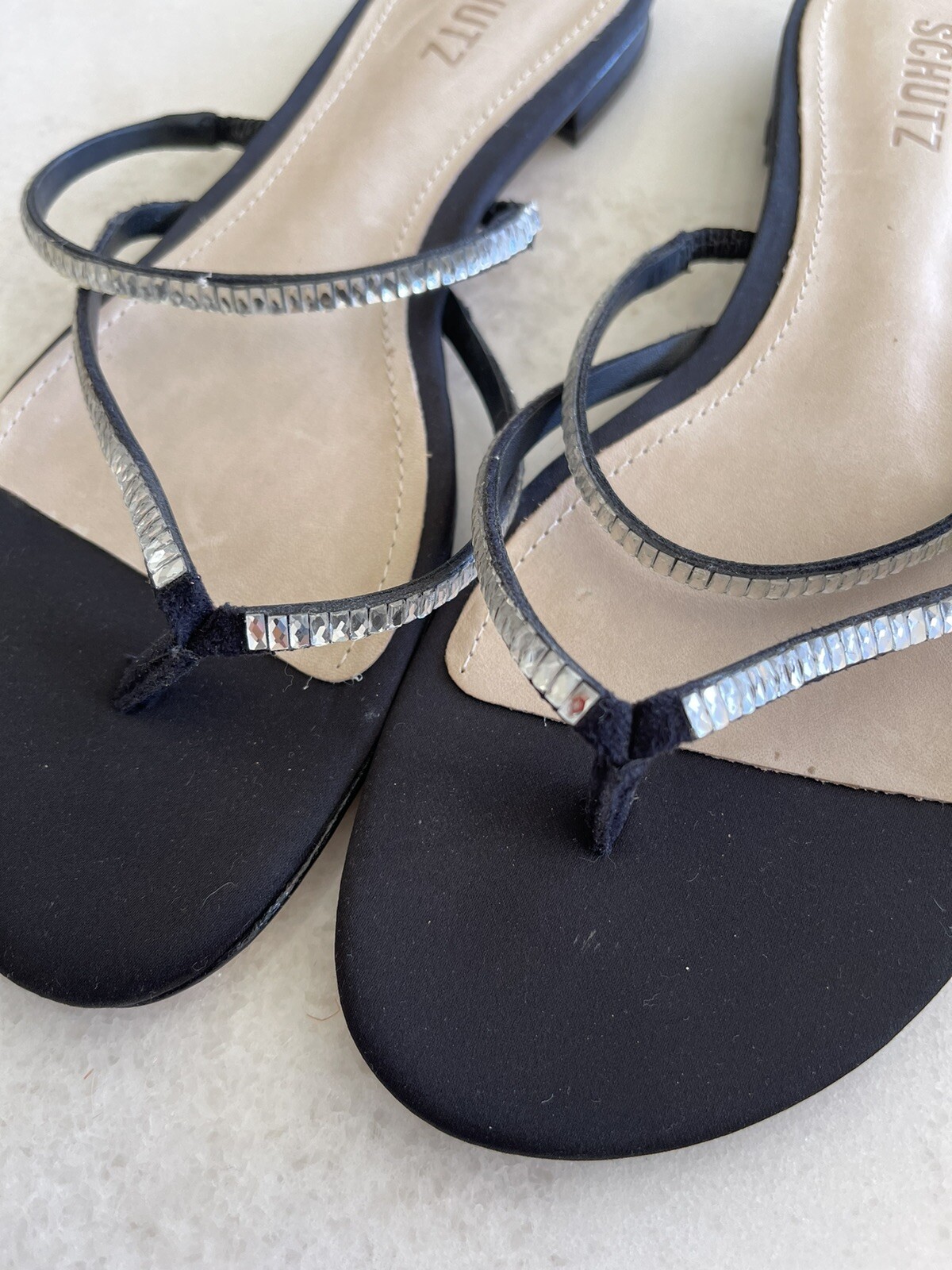 SCHUTZ ‘Stanci’ Crystal Slide Sandals, 9B, NEW, SOLD OUT!!! image 6
