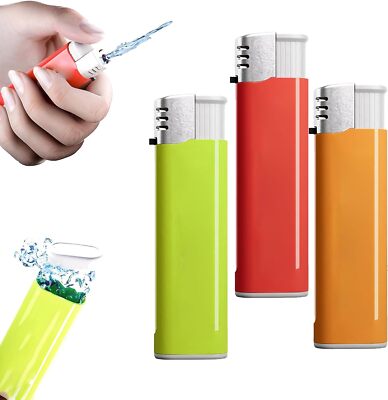 Water Squirting Lighter Fake Lighter, Funny Toy Water Water Spray Lighter Prank