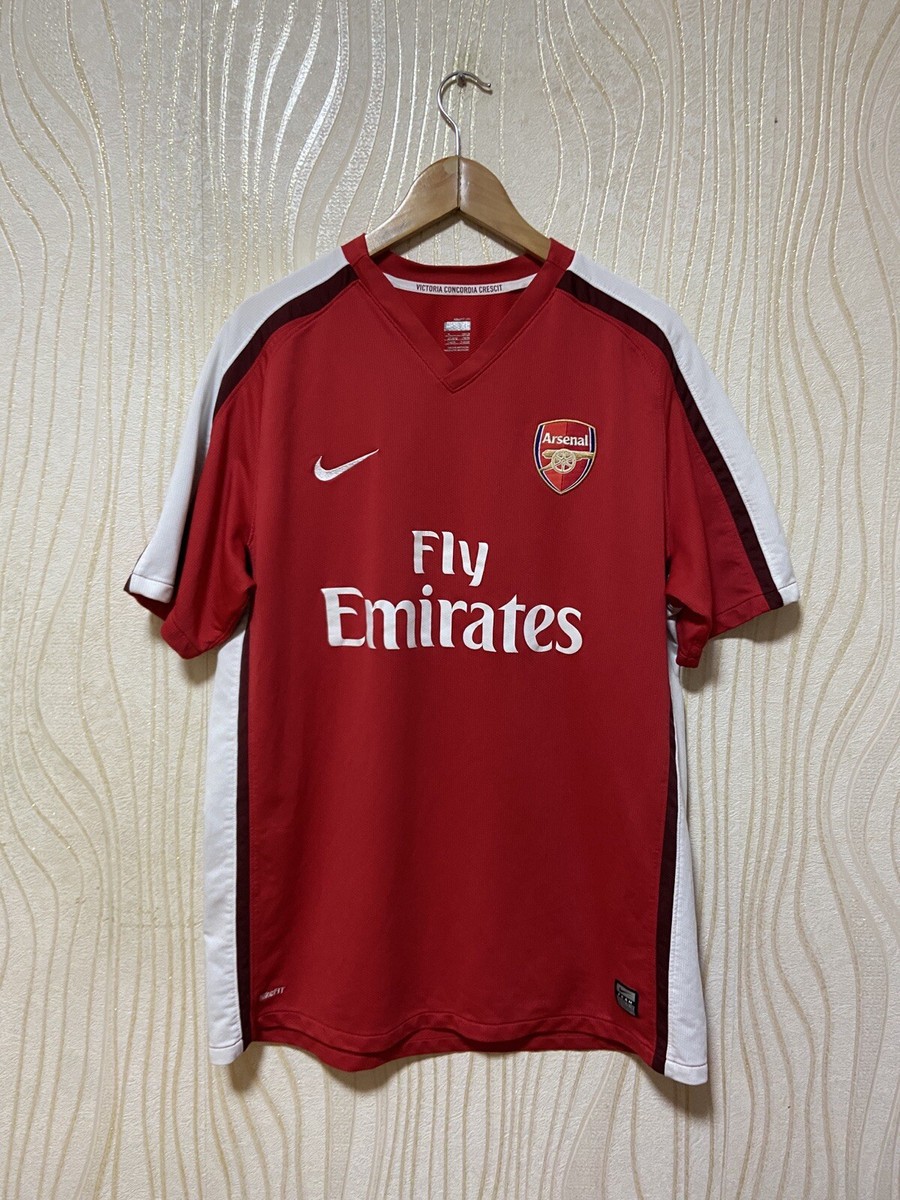ARSENAL LONDON 2008 2009 2010 HOME FOOTBALL SHIRT SOCCER JERSEY