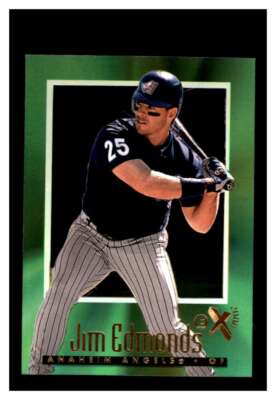 1997 EX-2000 #1 Jim Edmonds Anaheim Angels NM-MT