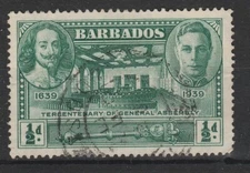BARBADOS SG257 Used Stamp A30P28F43554