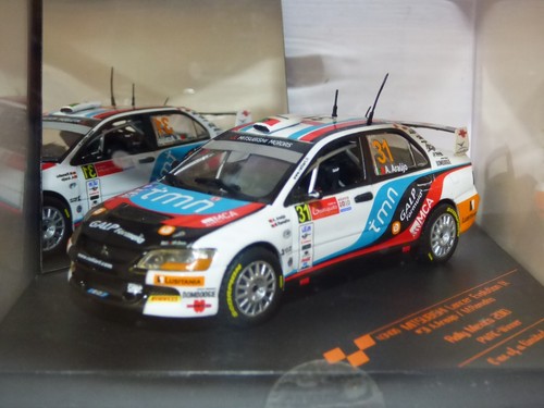 Vitesse 1/43rd Scale Mitsubishi Lancer Evolution 9 Rally Mexico 2010 PWRC Winner - Picture 3 of 6