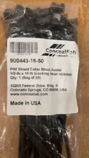 900443-16-50 - ConcealFab PIM Shield Cable Strap, Acetal 1/2" x 16" (50/pk)