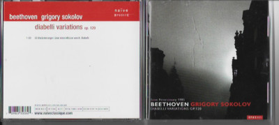 CD Grigory Sokolov Beethoven Diabelli Variations Op. 120 St.Petersburg