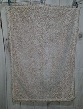 Adirondack Baby Blanket Brown 40x30" Soft plush Lovey Throw