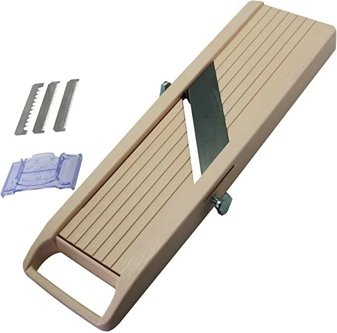Benriner Japanese Mandoline Slicer for Fruit Vegetable Made in Japan [Ivory] New