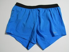 Reebok Womens 4in Blue Gym Run Shorts w Liner Nwt