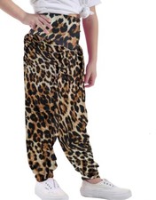 GIRLS HAREEM TROUSER ALI BABA HAREM LEGGINGS PANTS CUSTOMS DANCE SCHOOL SHOWS