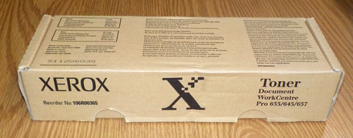 Genuine Xerox Black Toner Cartridge 106R00365 WorkCentre 635 / 645 / 657 - 第 1/4 張圖片