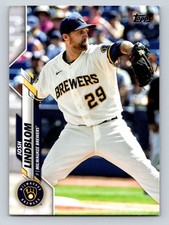 2020 Topps Update #U-41 Josh Lindblom Milwaukee Brewers