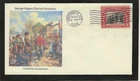GEORGE ROGERS CLARK FDC 1929 VINCENNES, INDIANA JERRY'S COVERS ONLY 1 MADE