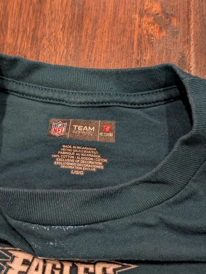 Camisa Philadelphia Eagles Para Hombres Grande NFL Fútbol DeSean Jackson Equipo Ropa Foto 3 de 4