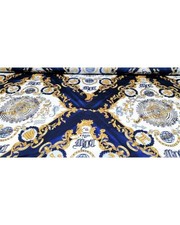 Tessuto in nylon stampato marinaio blu e giallo alto 150 cm 3165T