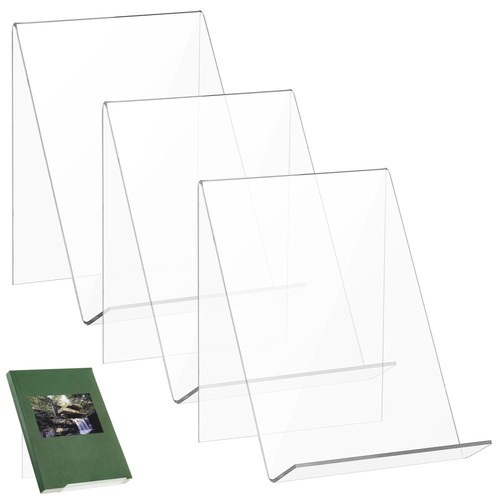 Pupitre De Lecture En Acrylique Transparent - Chevalet Pour Livre, Tablette, Partitions - Relaxdays 410g