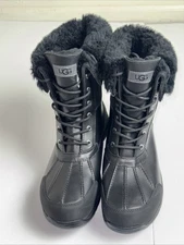 Ugg Butte Waterproof Leather Winter Snow Boots (Size 8)