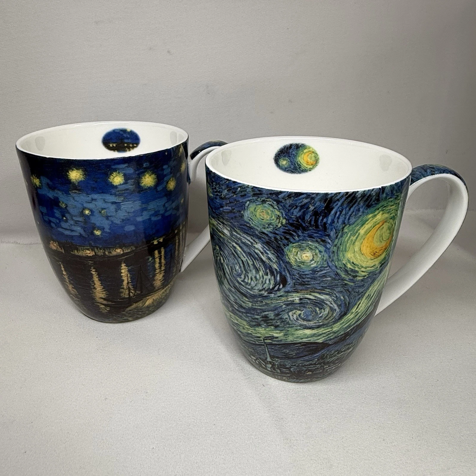McIntosh Vincent Van Gogh Starry Night Over the Rhone Mugs - Thumbnail 5