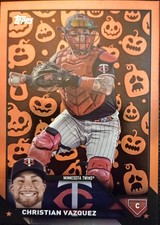 2023 Topps Update Baseball Halloween Jack O'Lantern Singles - You Choose