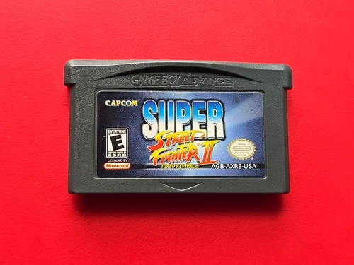 Game Boy Advance Super Street Fighter II: Turbo Revival Nintendo GBA Authentic