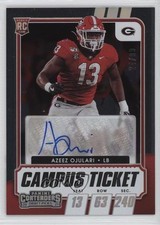2021 Contenders Draft Picks College Campus Ticket 24/99 Azeez Ojulari Auto 4g8
