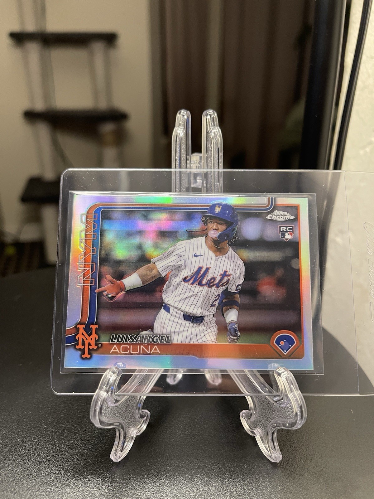 2025 Topps Chrome - Image Variation Luisangel Acuna #56 (RC)