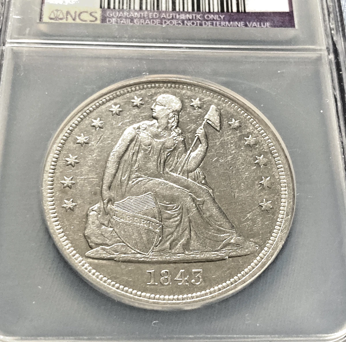 1843 Year Seated Liberty US Dollars (1840-1873) for sale | eBay
