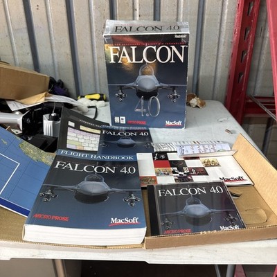 Falcon 4.0 Big Box  Manual - PC CD Windows 95 & 98