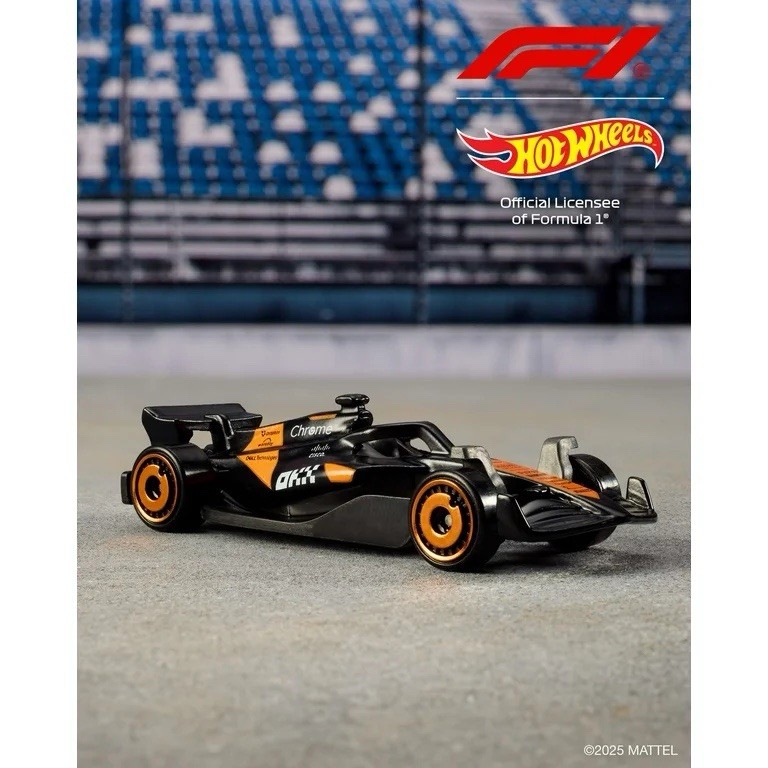 Hot Wheels Formula 1 5-Pack (JGF58) — 1:64 Die-Cast F1 Race Team
