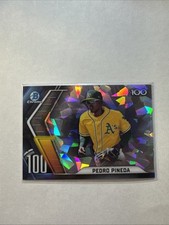 2022 Bowman - Chrome Bowman Scouts Top 100 Pedro Pineda #BTP-100 Atomic...
