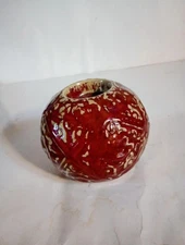 Vintage Bombay and Company Red Cobalt 4" Tea Light Votive Candle Holder