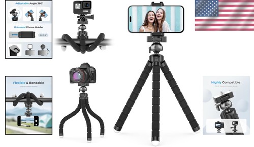 Flexible Phone Tripod Pro S with Wireless Remote - Perfect for Content Creators - Picture 2 of 8