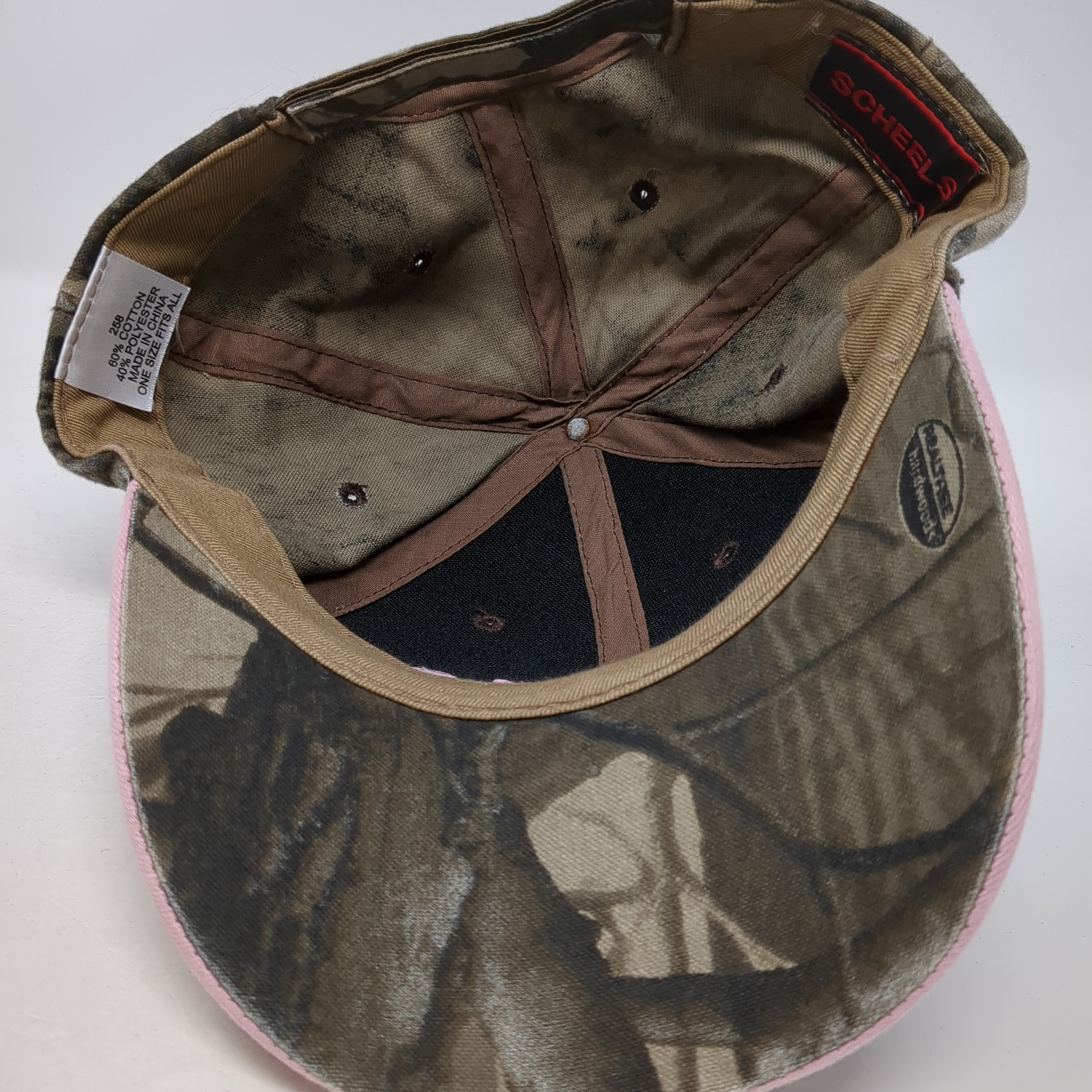 Scheels Strapback Baseball Cap Multi One Size Adj… - image 7