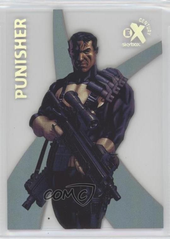 2017 Fleer Ultra Marvel Spider-Man EX Century Punisher #EX41 0kg8
