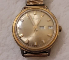 Vintage Timex Men's Wristwatch Day Date 26861 02776