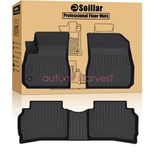 Floor Mats Liners Tpe For 2016-2025 Chevrolet Malibu Front Rear 3d All-weather