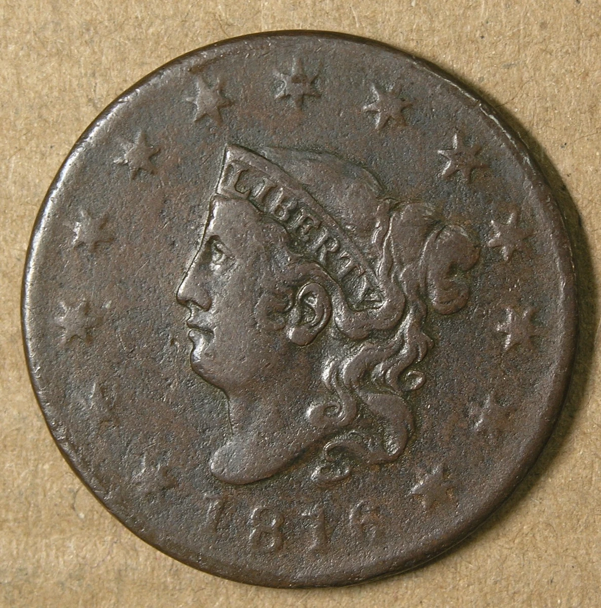1816 Year Coronet Head US Large Cents (1816-1839) for sale | eBay