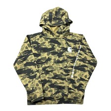 Carhartt Camo Hoodie Youth Kids Boys Medium 10-12 Pullover Sweatshirt
