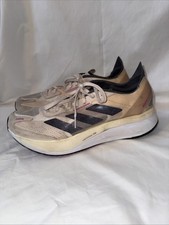 ADIDAS WOMEN'S ADIZERO BOSTON 11 RUNNING SHOES QUARTZ CARBON CRYSTAL SIZE 12