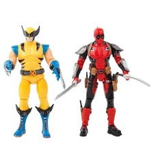 New Deadpool & Wolverine Action Figure Toy Model Collection in Stock Kids Gift