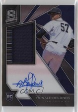 2020 Panini Chronicles Spectra Rookie Jersey /199 Ronald Bolanos #107 Auto 0jd0