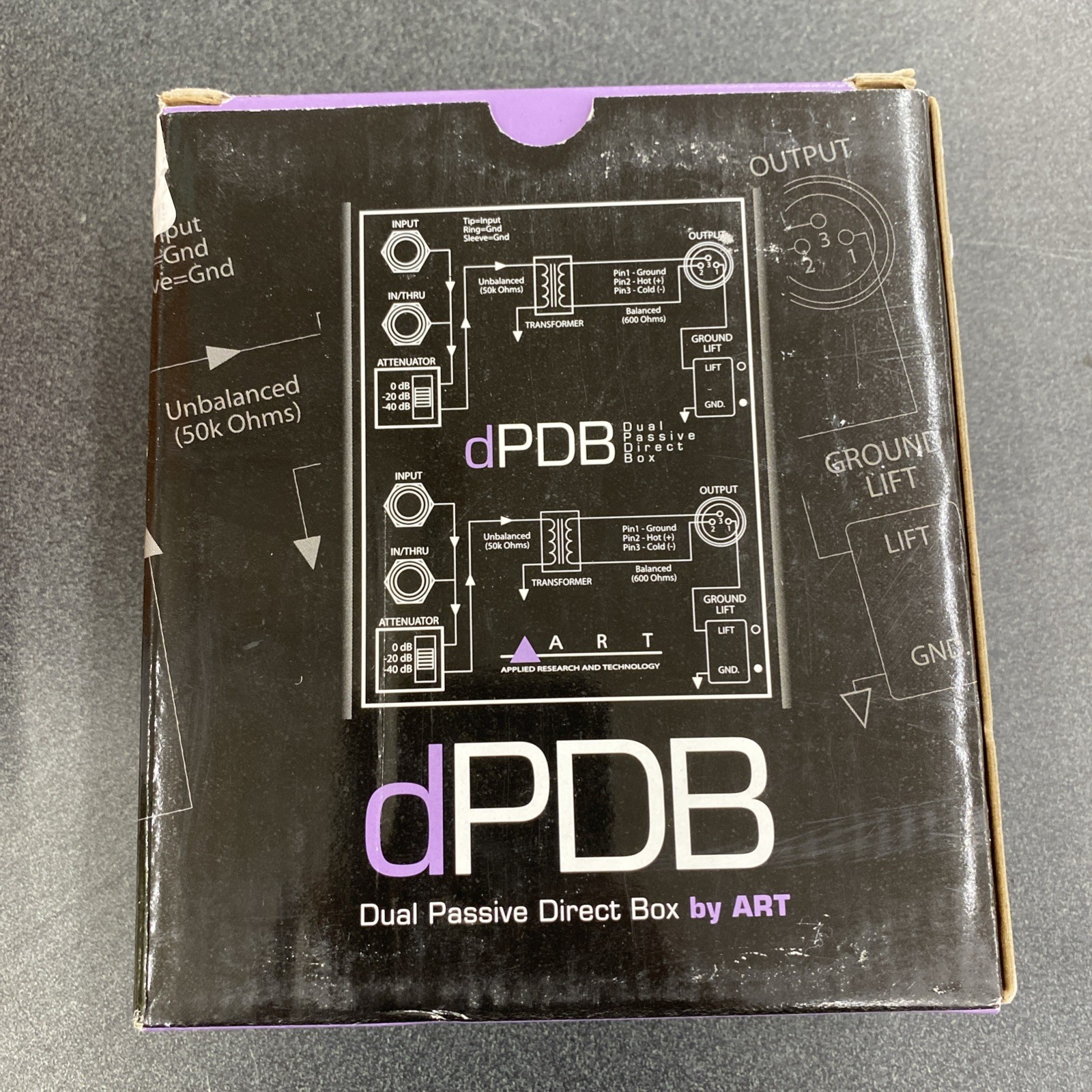 ART dPDB Dual Passive Direct Box