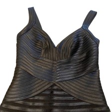 BCBGMAXAZRIA Satin/Mesh Sweetheart Neckline Evening Cocktail Gown/Prom/Wedding
