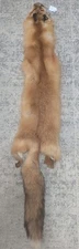 Tanned Eastern RED Fox pelt~Nice Fur No 2 Pelt~ Cabin Craft~Soft Hide