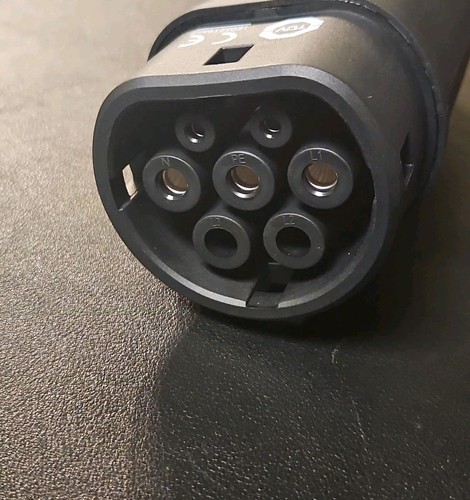 Charger For Type 1 J1772 to Type 2 Adapter Electric Vehicle Charging Connector - Picture 2 of 7