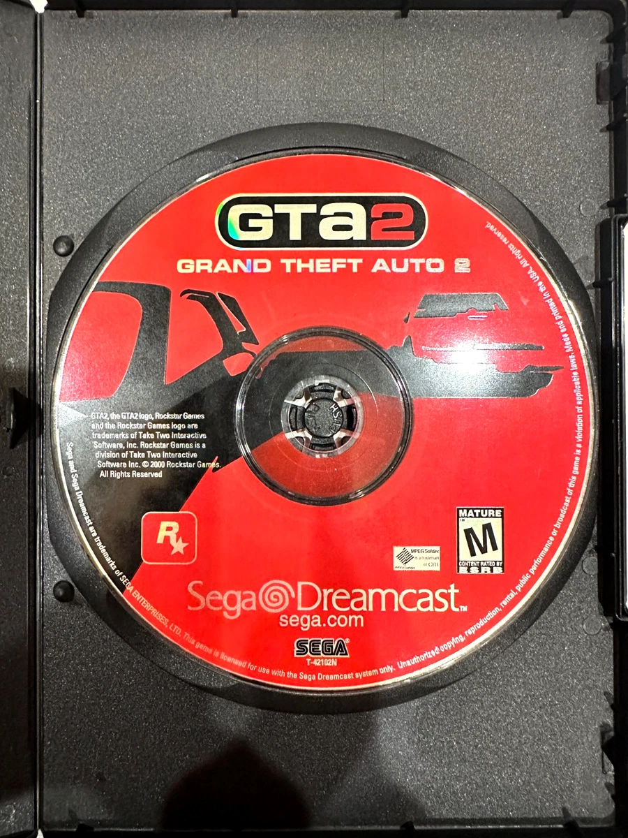 Grand Theft Auto 2 Sega Dreamcast Video Games for sale | eBay