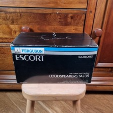 Ferguson Escort TA135 Thorn EMI Japan 16 OHM Loudspeakers Rare & Boxed