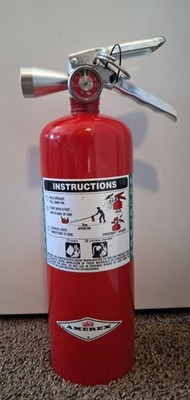 Amerex B386 Fire Extinguisher 5 lb Halotron Clean Agent 5B:C Class BC