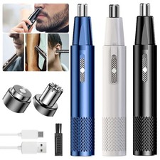Electric Nose Ear Hair Trimmer Face Eyebrow Mustache Beard Shaver Clipper Unisex