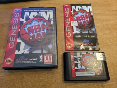 NBA Jam Sega Genesis komplett MD CIB
